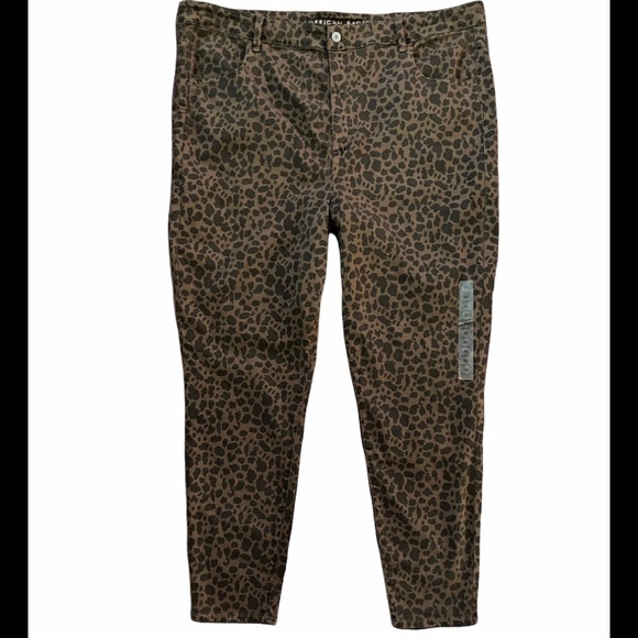 American Eagle Outfitters Denim - New American Eagle Cheetah High Rise Jegging Jeans